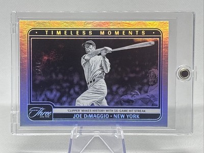 2025 Three and Two Timeless Moments Joe DiMaggio #1 Full Count /32 Yankees NM+