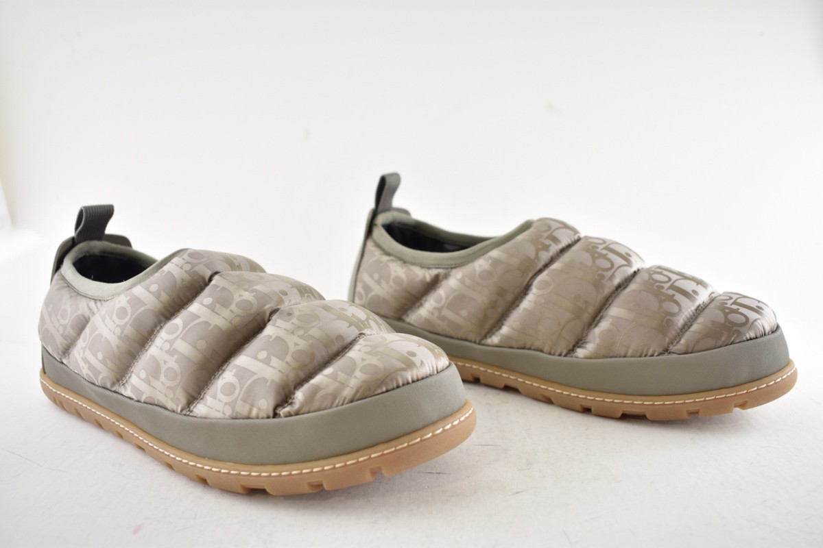 Dior NWB Men’s Beige Snow Slipper Dior Boy Mule Beige Suede Goatskin | DIOR main image 2