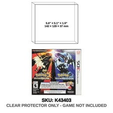 Protector For Pokemon Ultra Sun & Ultra Moon Double Pack [code for Pokeball +...