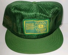 1970s Vintage John Deere Hat Patch Trucker Hat John Deere Louisville Made in USA