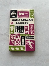 Simple German Cookery / Edna Beilenson / 1965 Hardcover / Peter Pauper Press