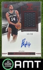 Blake Wesley 2022-23 Panini Impeccable Asia 60/88 Jersey Auto Spurs #125