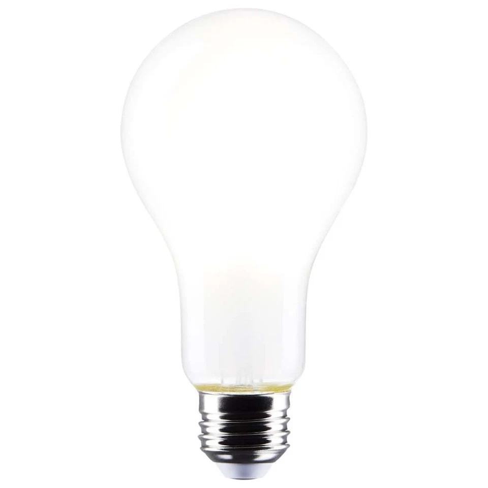 High Lumen Dimmable Filament LED Bulb 17W 2000 Lumen Soft White 5000K Color - Image 2 of 4