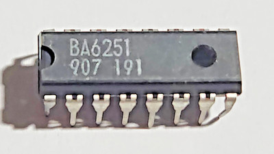ROHM IC BA6251 DIP-16 USED IN VARIOUS APPLICATIONS