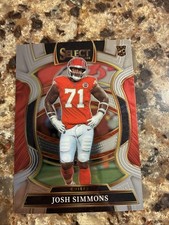 2025 Panini Select - Concourse Josh Simmons #8 (RC)