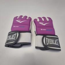Everlast Evercool Kickboxing Gloves Purple White Black