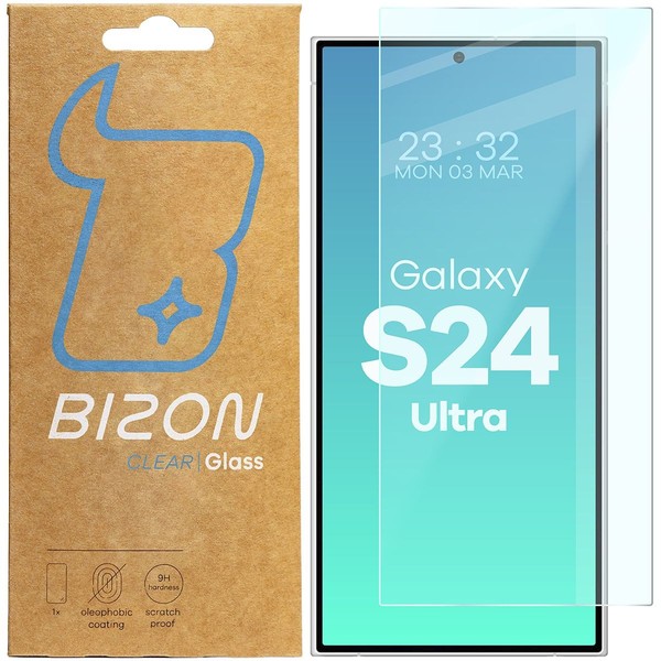 GehäRtetes Glas FüR Galaxy S24 Ultra Bizon Handyglas Hartglas DisplayschüTzglas-image