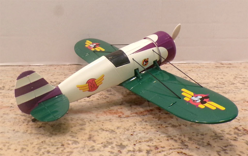 MICKEY MOUSE DISNEY FIRST PLACE DIECAST AIRPLANE BANK BY ERTL #27038 NIB - Image 4 of 4