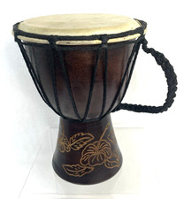 Djembe Drum Bongo Hand Percussion Instrument, Goblet Shape 8 Inch