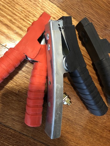 3000AMP Battery Alligator Metal Crocodile Clamp Duty Jumper lead BOLTS AND LUGS - Picture 11 of 15