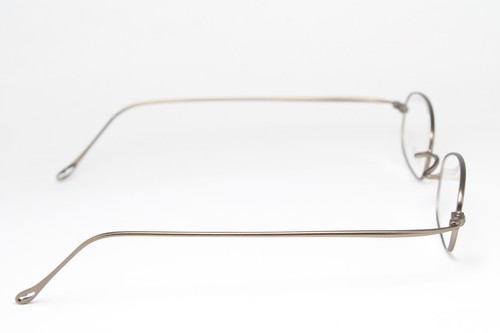 MATSUDA 10141 BRU Original Vintage Eyeglasses 44-23 Saddle Bridge Steampunk - Picture 5 of 8