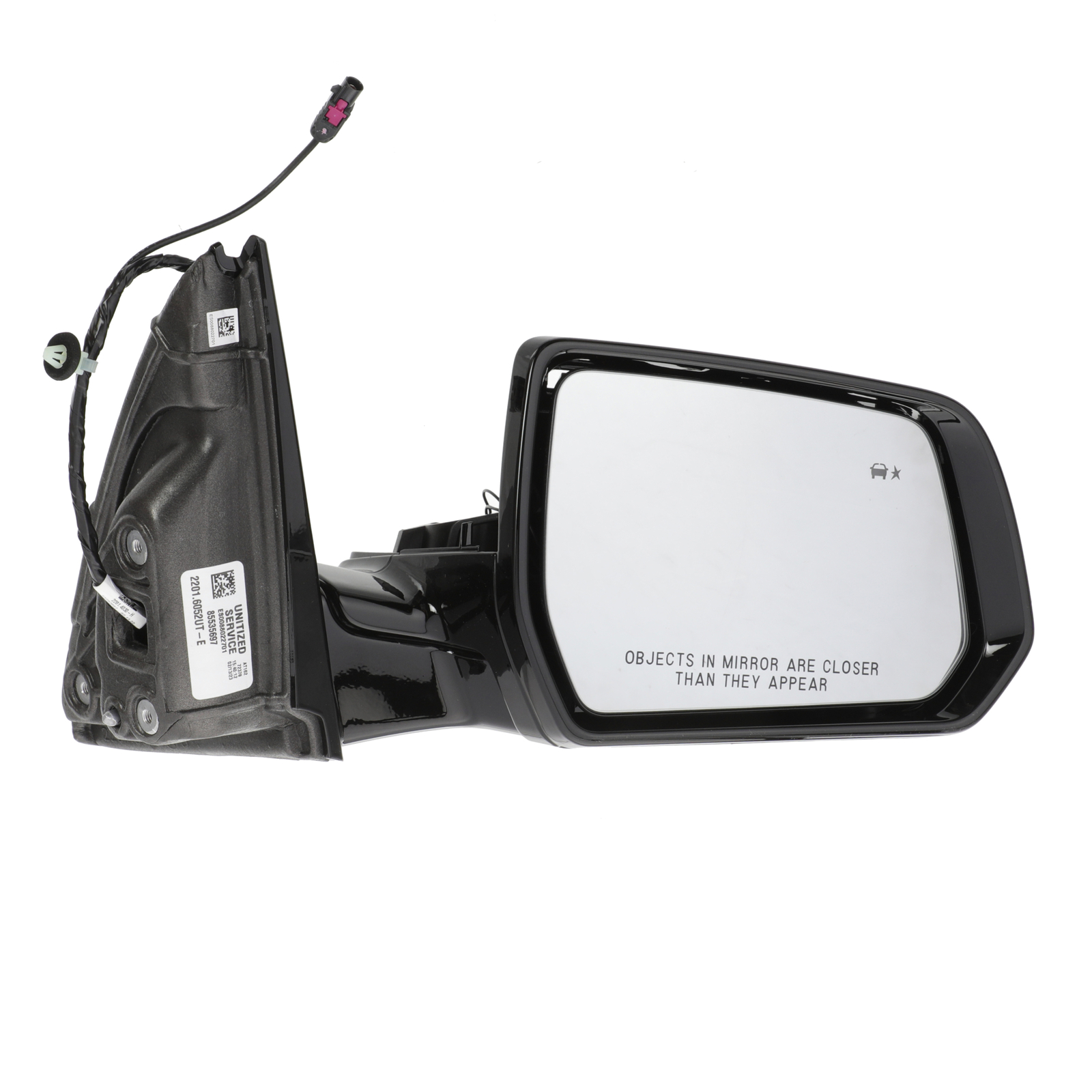 Espejo retrovisor exterior del lado del pasajero para Chevrolet Traverse 2020-2021 (N/P 85535697)