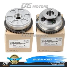 OEM Intake Exhaust CVVT Gears for 2017-22 Hyundai Kia 2.0 243502E700 243702E020