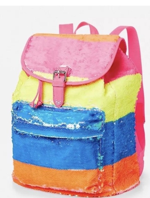 sequin rucksack