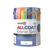 Zinsser - AllCoat Satin (Water Based) - White - 5L
