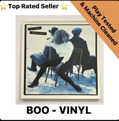 Tina Turner  Foreign Affair  Original 1989 UK 12 Inch Vinyl LP  EX / EX