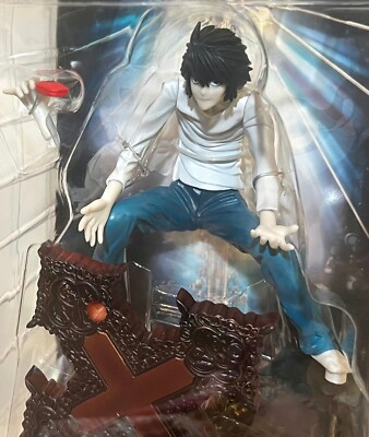 DEATH NOTE L フィギュア BANDAI Anime Death Note L Action Figure 10Cm Animatronic Pvc Figure Doll