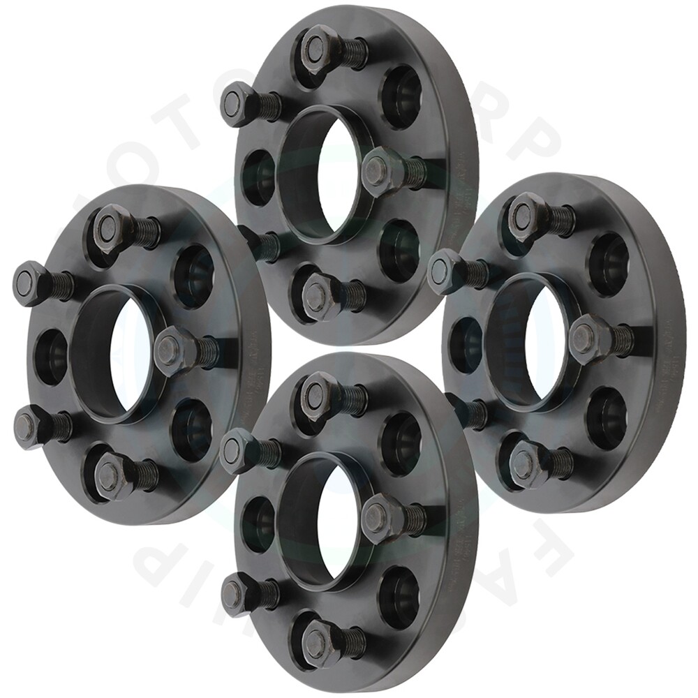 For Chevrolet Camaro 4 pcs Black Hub Centric 20 mm Wheel Spacers 5x120