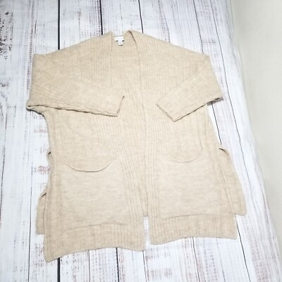 Topshop Long Midi Open Cardigan Sweater Women's Size