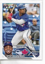 2023 Topps Update Wynton Bernard Rookie Card