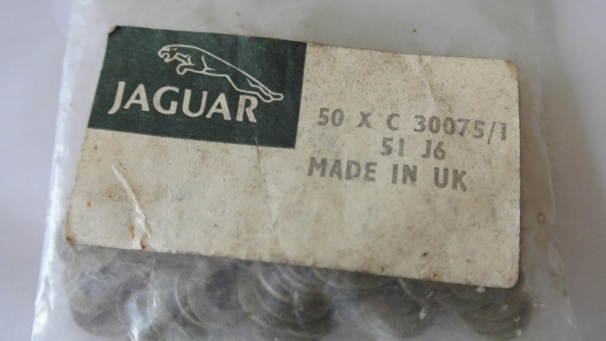 New Old Stock Jaguar XJ6/ Etype S3 Belleville Lock Washer. C30075