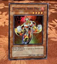 2008 YU-GI-OH! PREMIUM PACK 2 EN007 ELEMENTAL HERO HEAT {Two Cards}