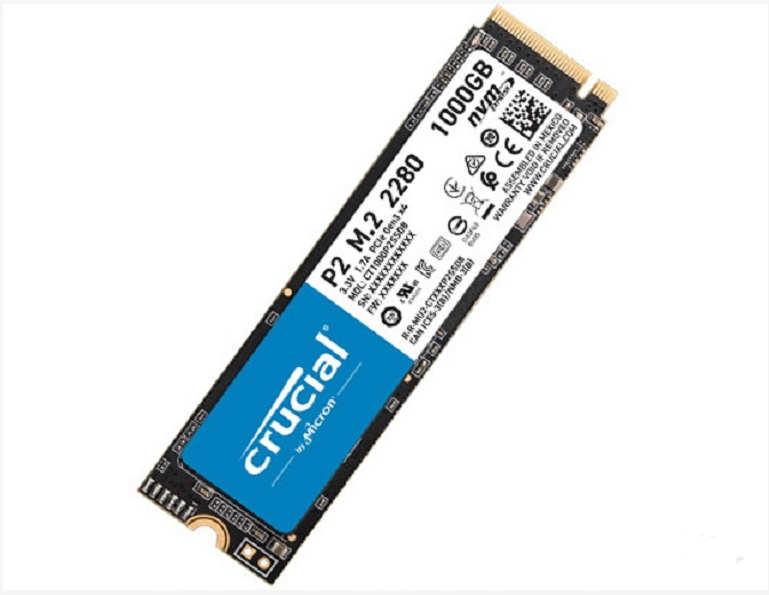Crucial P2 M.2 2280 1TB PCIe Internal SSD NVMe Solid State Drive