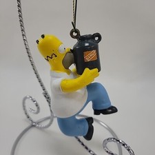 The Simpsons Holiday Christmas Tree Ornament Homer with Syrup 2005 Kurt S Adler