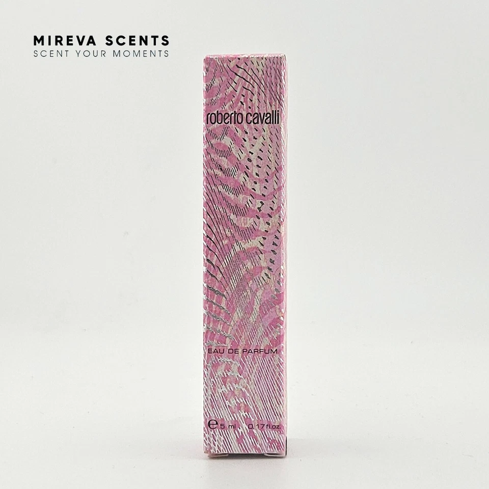 Robert Cavalli eau de parfum 0,17 oz/5 ml. splash tamaño viaje Foto 3 de 4