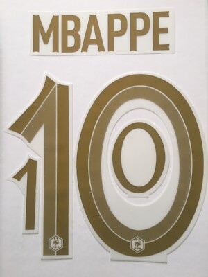 flocage officiel FFF Mbappe 10 Away 2022/2023 adulte