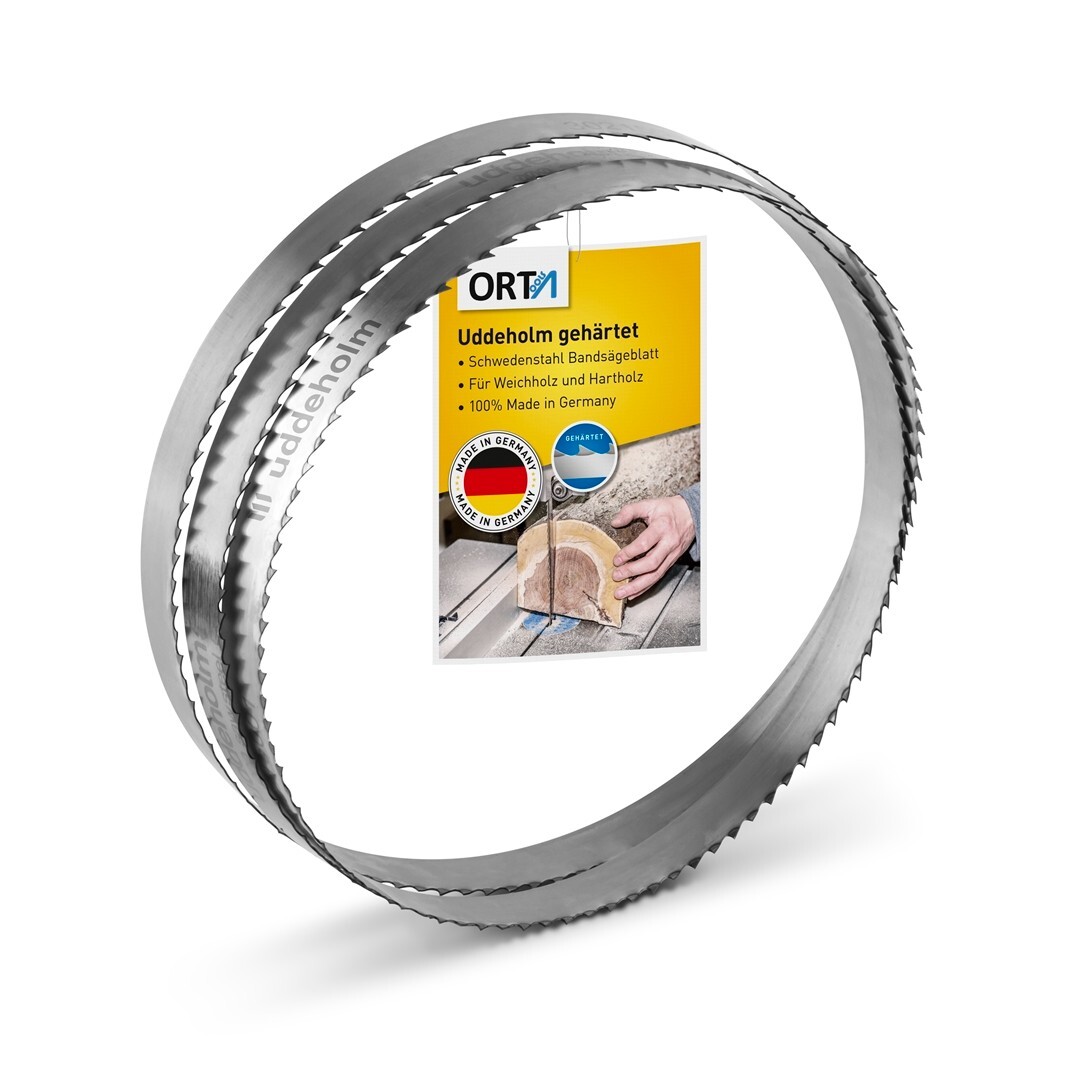 Orta Flexback Bandsägeblätter 3er Set - 3380mm Für Holz & Metall