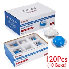120 x 25g Dental Putty Fast Set PVS VPS Impression Material Mint Base US