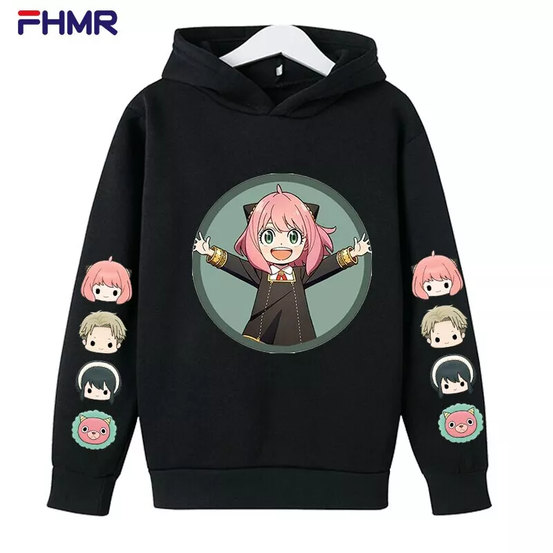 Spy x Family Hoodies - Spy x Family Anya Kawaii Pullover Hoodie