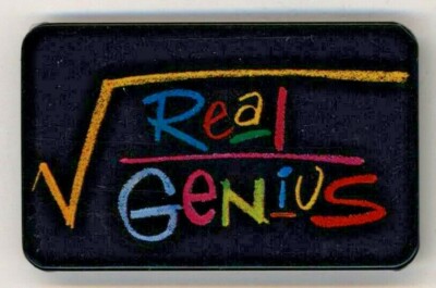 1985 Real Genius Film  2 3/4'' Pinback Button