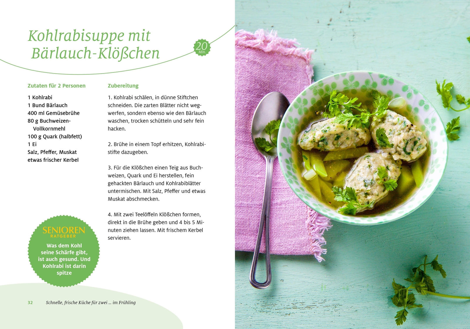 Thumbnail - Senioren Ratgeber: Schnelle, Frische Küche Für Zwei | Gesund Durchs