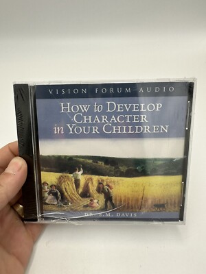 NEW How to Develop Character in Your Children by Dr. S.M. Davis Audiobook on CD
