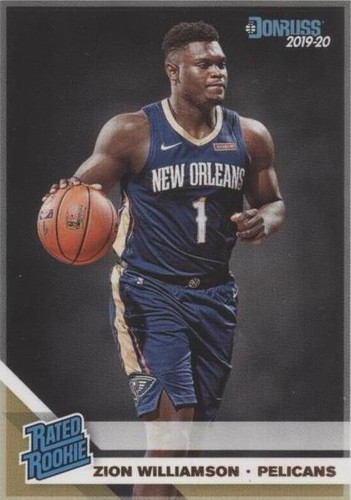 ZION WILLIAMSON 2019 DONRUSS PSA 10 RATED ROOKIE RC ORANGE LASER