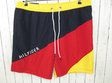 Tommy Hilfiger Men's Swim Trunk Short Drawstring Elastic Waist Inseam 7" XXL