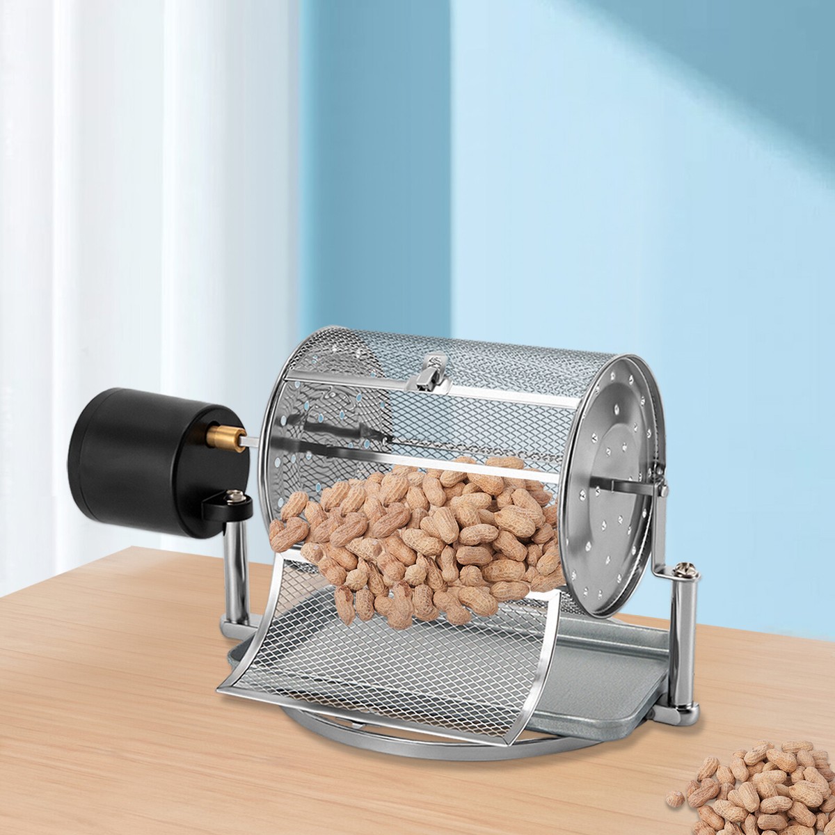 Electric Coffee Bean Roaster Baking Peanuts Pine Nuts Roaster