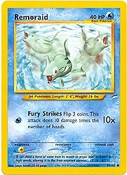 Neo Destiny - Remoraid Pokemon Card 80/105