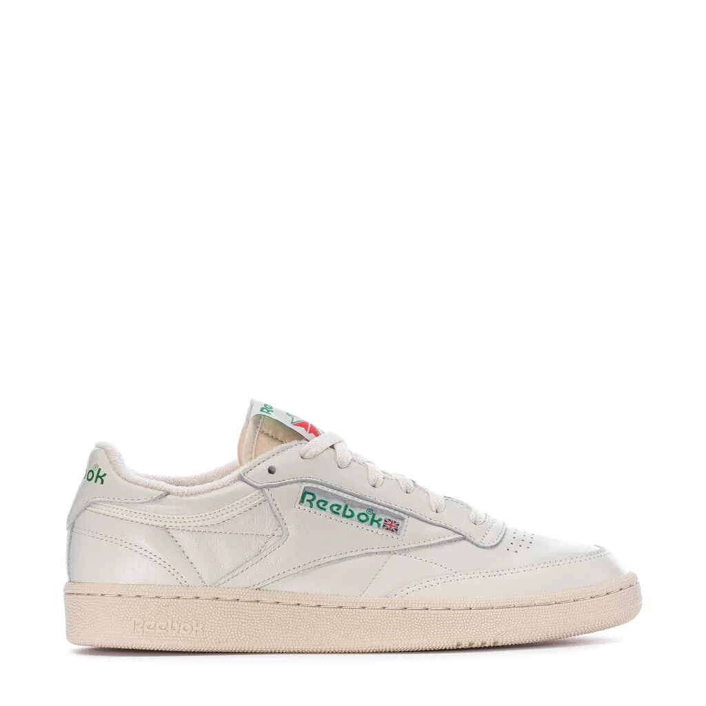 REEBOK CLUB C 85 VINTAGE CHALK/PAPER WHITE/GLEN GREEN DV6434