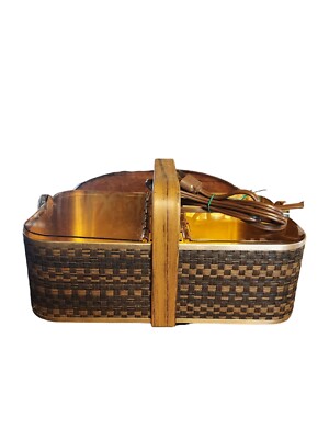 SALTON ホットバスケット Vintage MCM Salton Inc. Electric Hot Basket to Keep Buns Warm
