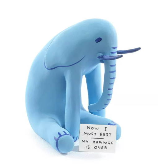 David Shrigley I Must Rest My Rampage is Over, 2022