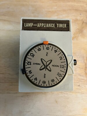 Vintage Sears 24 Hour Plug In Light And Appliance Timer Model 796.64420 ...