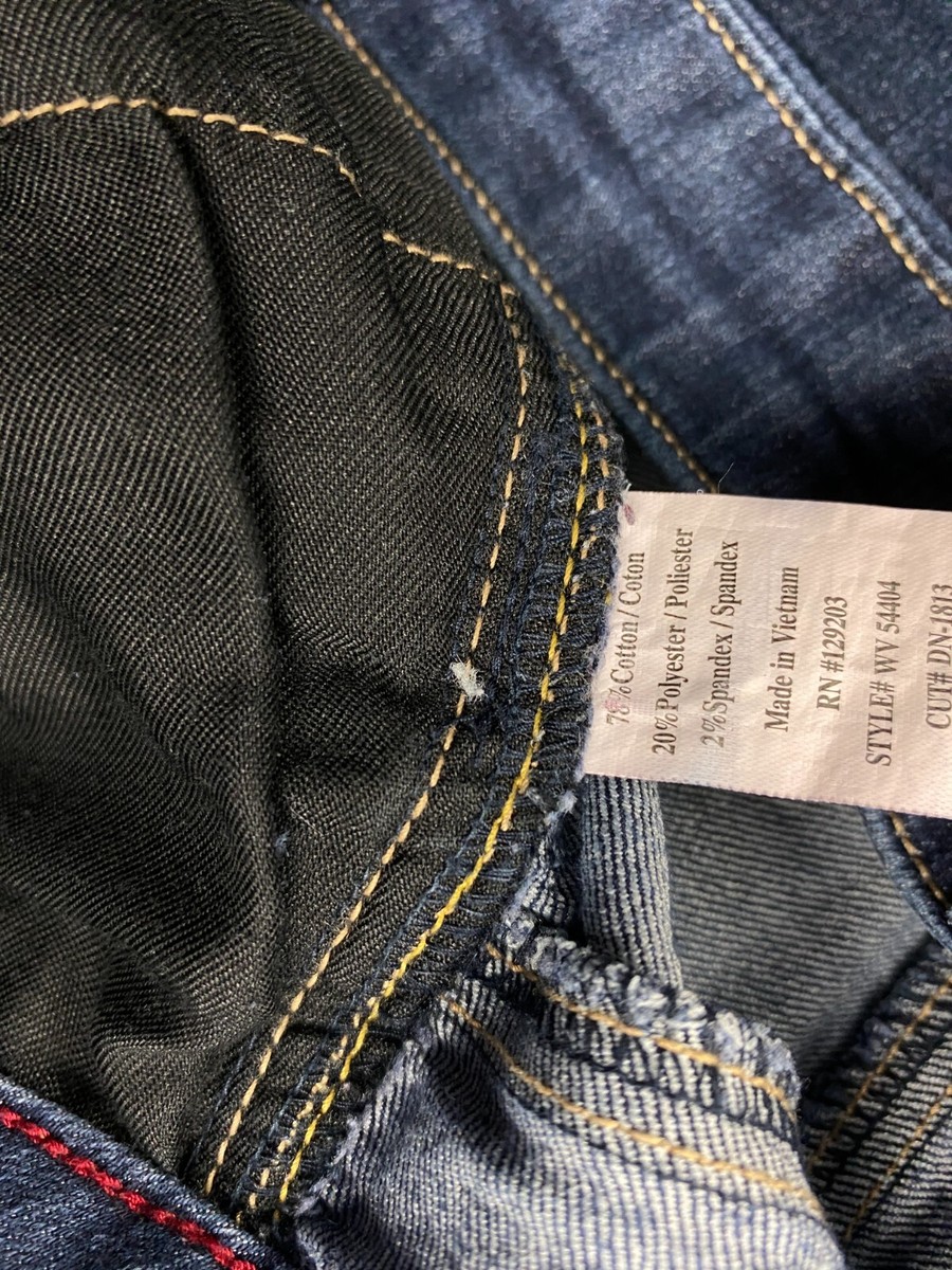 Cello Jeans Women's Size S w26 Blue Denim Knee-length Pencil Skirt