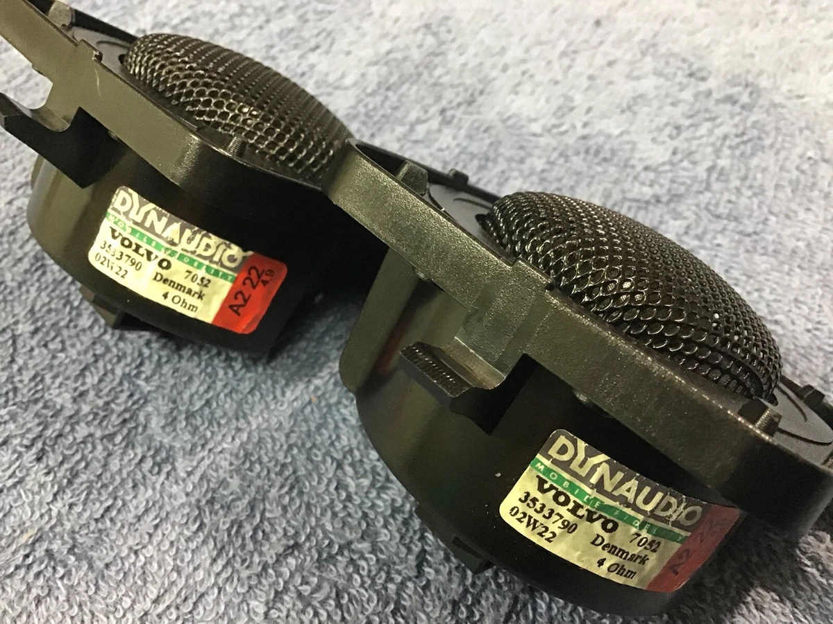 Volvo OEM Dynaudio High Performance Premium Dash Tweeter Set fits