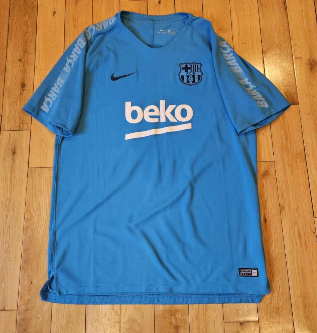 Nike FC BARCELONA 2019 Training Soccer Futbol FCB Squad