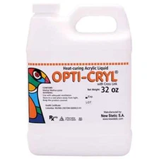 Opti-Cryl Heat-Curing Acrylic Monomer, 32oz Bottle