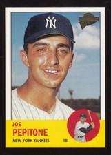 2003 Topps All Time Fan Favorites Joe Pepitone 17 NM or Better 31423