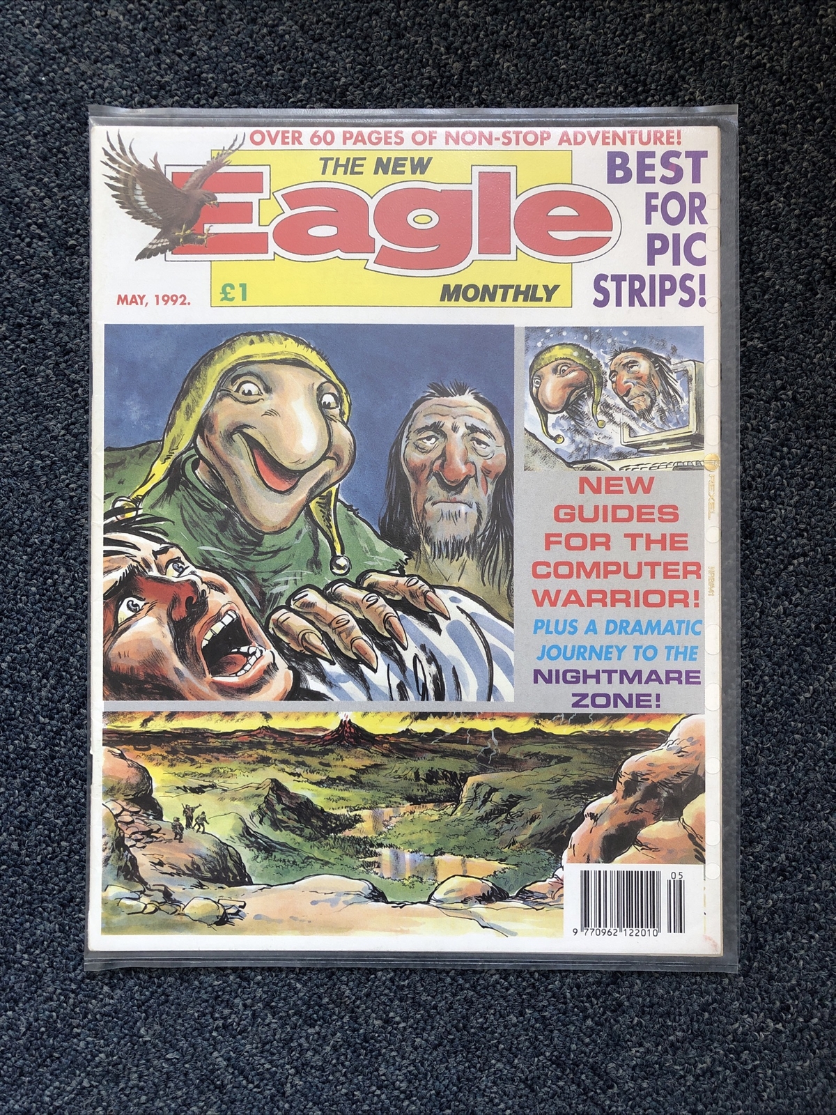 The New Eagle Monthly, Fleetway Comic/Magazine. May 1992, Excellent Condition,